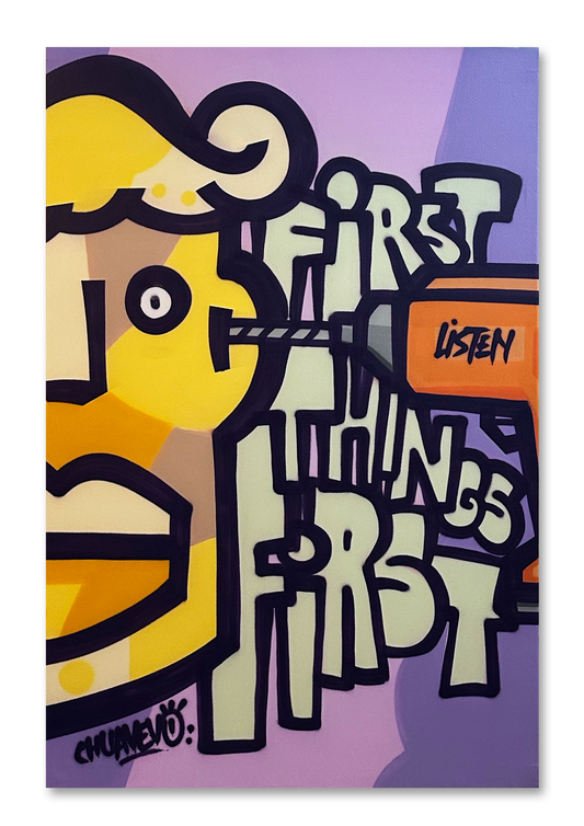 First things first
